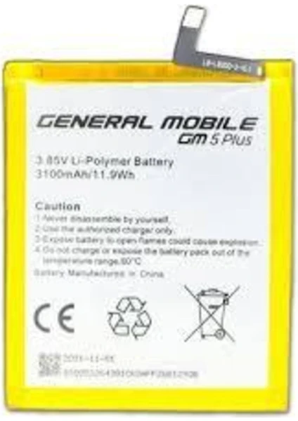 General Mobile Discovery Gm 5 Plus Gm5 Plus Batarya Pil