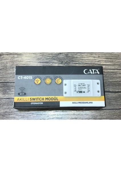 CT-4015 Akıllı Anahtar Smart Switch Elektrik Wifi Kontrol Sistemi