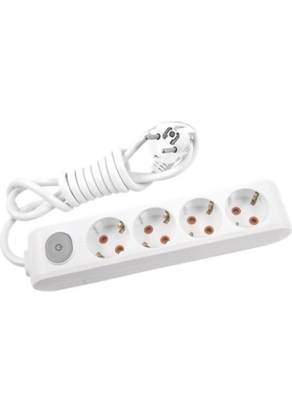 Multı-Let 4lü Anahtarlı 2mt Kablolu (90117402) Ztt-Kablo P Viko
