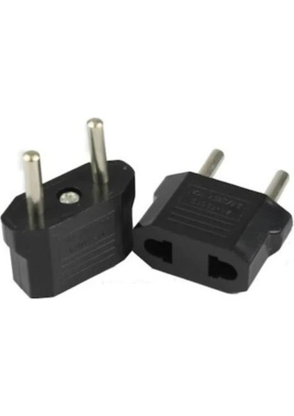 Amerikan Priz Çevirici Fetih 6A250V F-19 (Siyah)