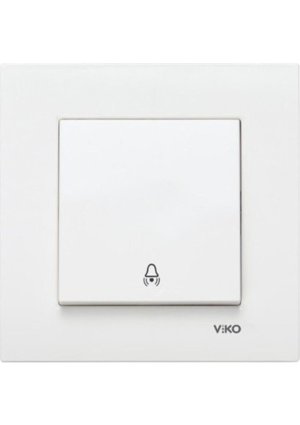 Karre Beyaz Zil Anahtarı Aksesuar Modern Tasarım ile Yüksek Dayanıklılık Sunar