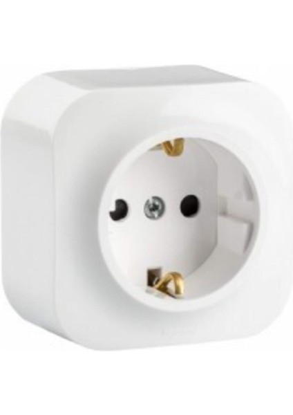 Forix Topraklı Priz Tekli Sıva Üstü 16A 250V