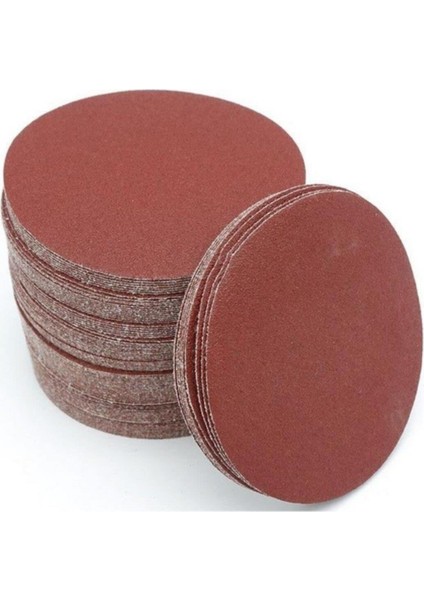 100 Adet 115 mm Yedek Cırt Zımpara (60 Kum)