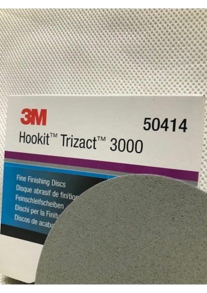 3m 50414 Trizact Hookit P3000 Hassas Finisaj Diski 150MM 1 Ad.