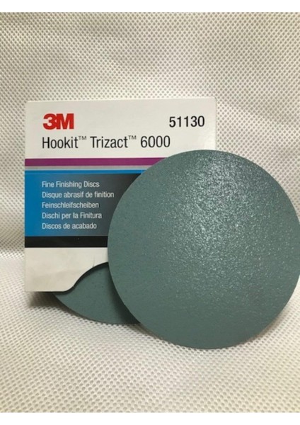 3m 51130 Trizact Hookit P6000 Ultra Hassas Finisaj Diski 150MM