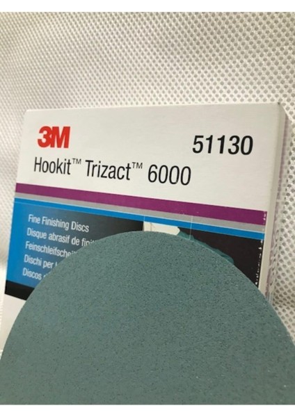 3m 51130 Trizact Hookit P6000 Ultra Hassas Finisaj Diski 150MM