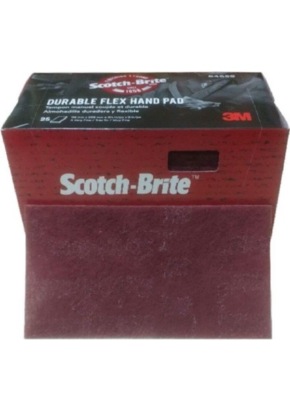 3m 64659 Scotch-Brite Durable Flex Yeni Kırmızı Keçe