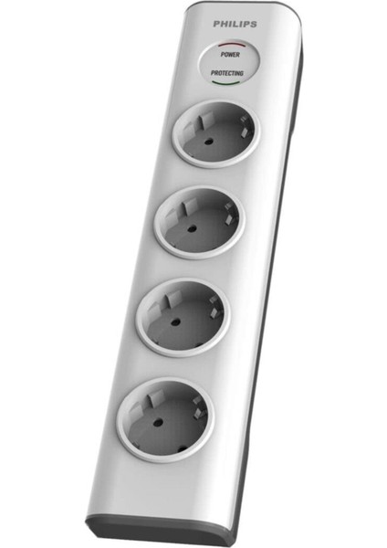 Dörtlü Akım Korumalı Prız 3680 W 16 A (2m) Kablo