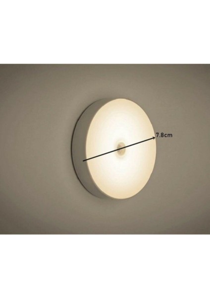 Şarjlı Hareket Sensörlü Mıknatıslı Dolap Içi LED Aydınlatma LED Işık