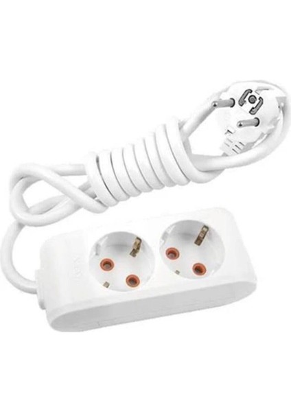 Ekonomik 2'li Grup Priz Topraklı Çocuk Korumalı 9 Metre Kablo fiyatları