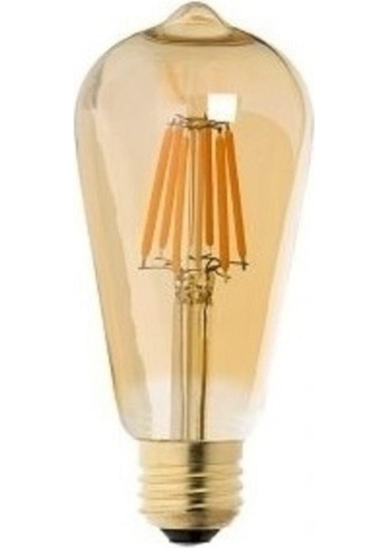 Rustik LED Ampul 5 Adet Dimmerli CT-4313