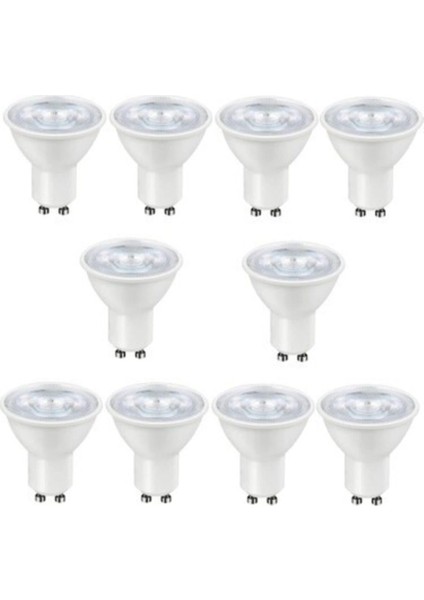 LED Value PAR16 4.5W GU10 6500K Beyaz Işık 10 Adet