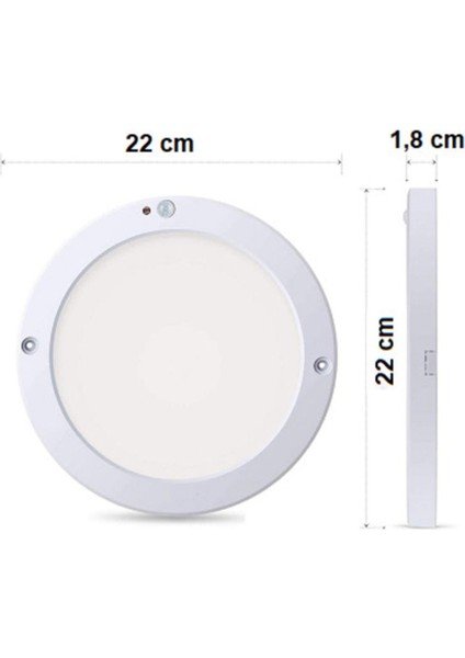 Sensörlü Sıva Üstü LED Panel CT-9247 3200K Günışığı Işık fiyatları