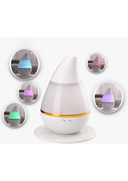 Hava Su Damlası Şekilli Araç Şarj Cihazı Sisleyici USB Humidificadores Uçucu Yağ Difüzör Nemlemdirici (Yurt Dışından) fiyatları