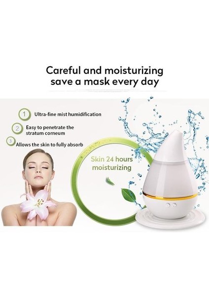 Hava Su Damlası Şekilli Araç Şarj Cihazı Sisleyici USB Humidificadores Uçucu Yağ Difüzör Nemlemdirici (Yurt Dışından) fırsatları