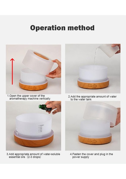 500 ml Elektrikli Aroma Difüzör USB Hava Ultrasonik Serin Mist Maker Sis Uçucu Yağ Taşınabilir Humidificador LED Işık Nemlemdirici (Yurt Dışından) modelleri