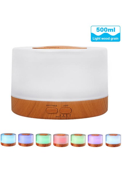 500 ml Elektrikli Aroma Difüzör USB Hava Ultrasonik Serin Mist Maker Sis Uçucu Yağ Taşınabilir Humidificador LED Işık Nemlemdirici (Yurt Dışından) fırsatları