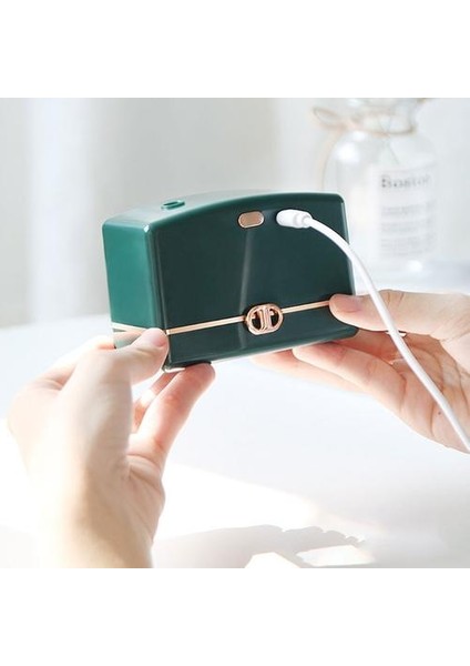 Retro Radyo Şekli Büyük Kapasiteli Taşınabilir Masaüstü Hava USB Mist Maker Aroma Uçucu Yağ Difüzör Ev Araba Sisleyici Nemlemdirici (Yurt Dışından) fırsatları