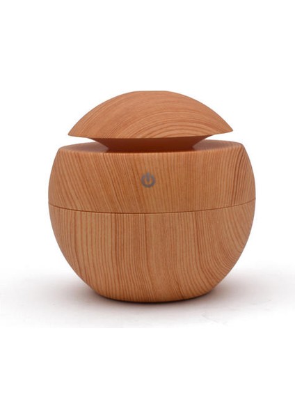 Mini Hava USB Ultrasonik Difüzör Aromaterapi Uçucu Yağ Aroma Difüzör Elektrikli Sis Ahşap Tahıl LED Işık Ev Nemlemdirici (Yurt Dışından)