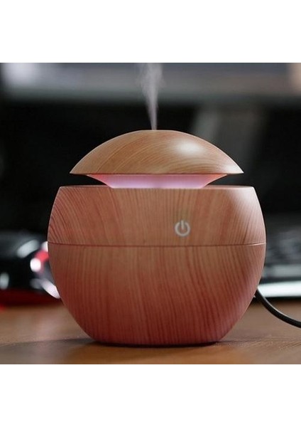 Mini Hava USB Ultrasonik Difüzör Aromaterapi Uçucu Yağ Aroma Difüzör Elektrikli Sis Ahşap Tahıl LED Işık Ev Nemlemdirici (Yurt Dışından) fiyatları
