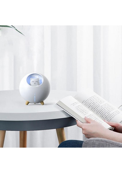Sevimli Pet Gezegen Kedi Hava Ev Aromaterapi Sprey Masaüstü LED Gece Lambası Ultrasonik Aroma Uçucu Yağ Difüzör Nemlemdirici (Yurt Dışından) modelleri
