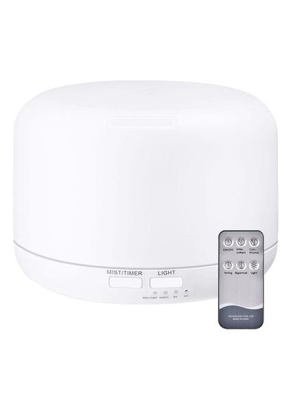 Yüksek Kalite 300 ml Ultrasonik Hava Aroma Uçucu Yağ Difüzör Aromaterapi Temel 7 Renkli LED Işıkları Nemlemdirici (Yurt Dışından)