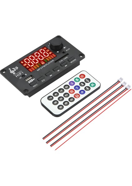 JX-Y04 Bluetooth Kod Çözme Kartı, Renk: Siyah Beyaz (Yurt Dışından)
