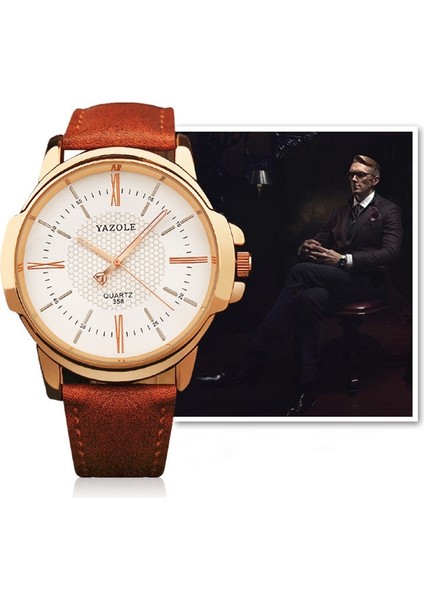 Erkek Kol Saati - Kahverengi (Yurt Dışından)