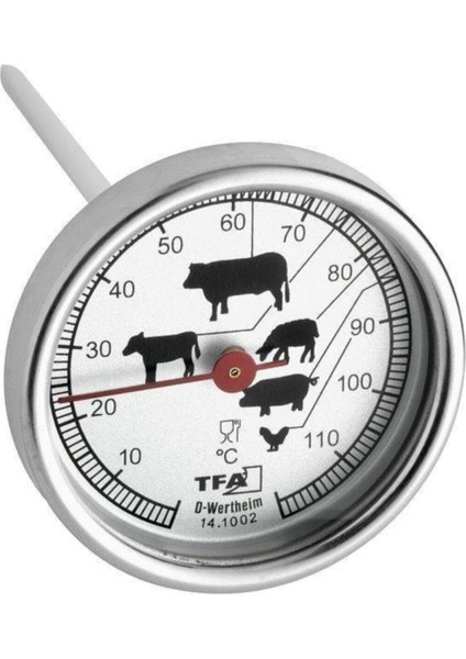 Dostmann Paslanmaz Çelik Et, Bbq, Gıda Termometresi