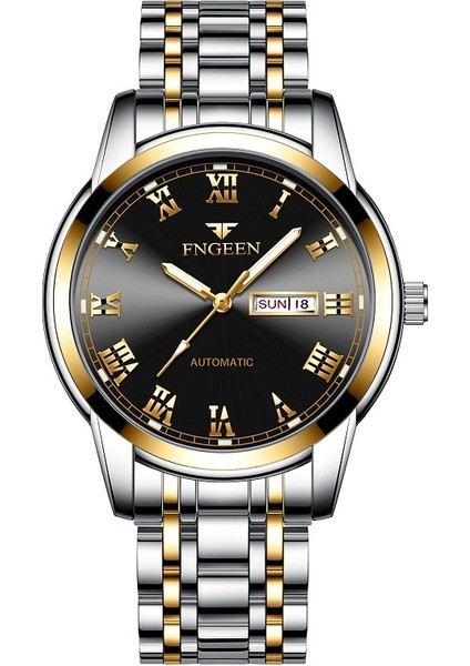 Erkek Kol Saati - Altın / Siyah (Yurt Dışından)