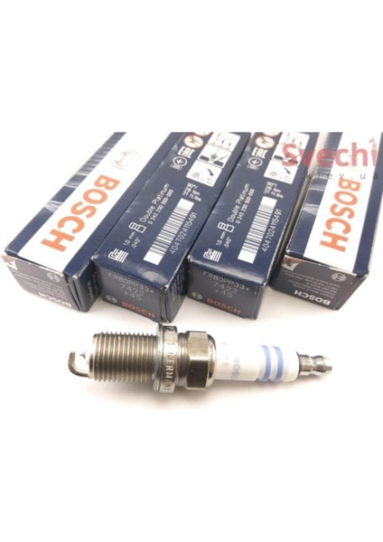 Bosch Buji Double Platinum (4 Lü Set) FR8DPP33 - 0242230500 --- Alfa