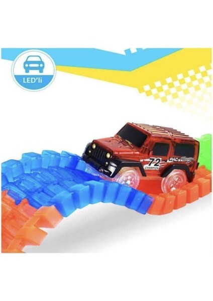 Kayyum Oyuncak Magic Tracks Parlayan Yarış Pisti Hareketli Raylar 168 Parça modelleri