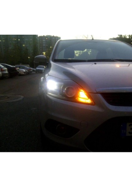 Clskngarage Tek Duy Mercekli TURUNCU33 LED Düz Tırnak 1156 LED Ampul & Sinyal