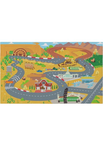 Mira 961 Çocuk Odası Yol Temalı Dokuma Taban Halı modelleri