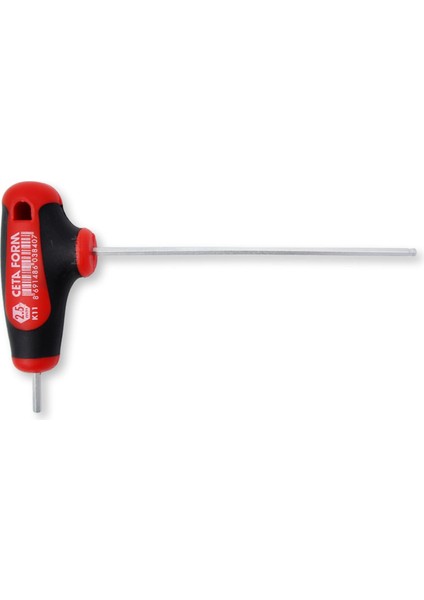 2.5 mm T Saplı Topbaşlı Allen K11-025-100