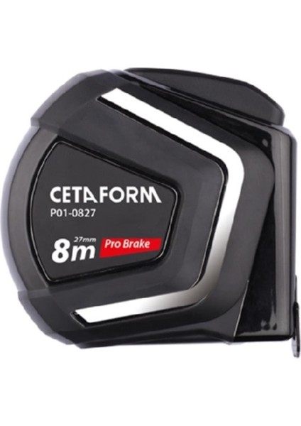 Ceta Form 8 Metre 27MM P01 Serisi Pro Brake Şerit Metre