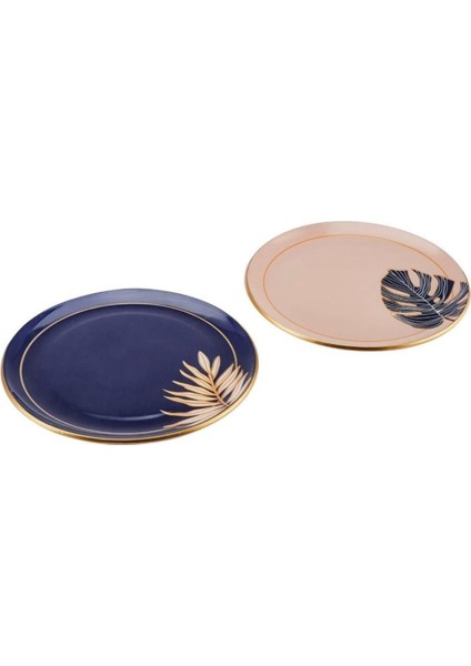 4 Parça Servis Tabağı Set