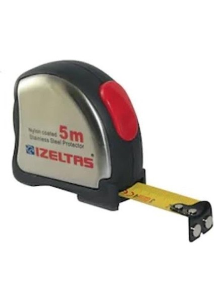 Izeltaş Krom Şerit Metre 5 Metre