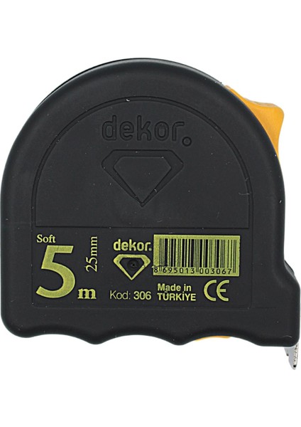 Dekor (Hassan) Hassan Dekor Şerit Metre Soft Touch 5X25