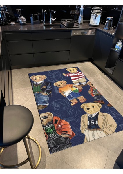 mira 950 Teddy Bear Desenli Dokuma Taban Halı