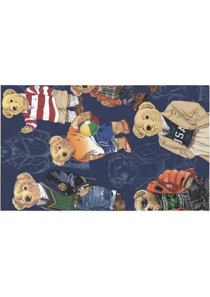 mira 950 Teddy Bear Desenli Dokuma Taban Halı modelleri