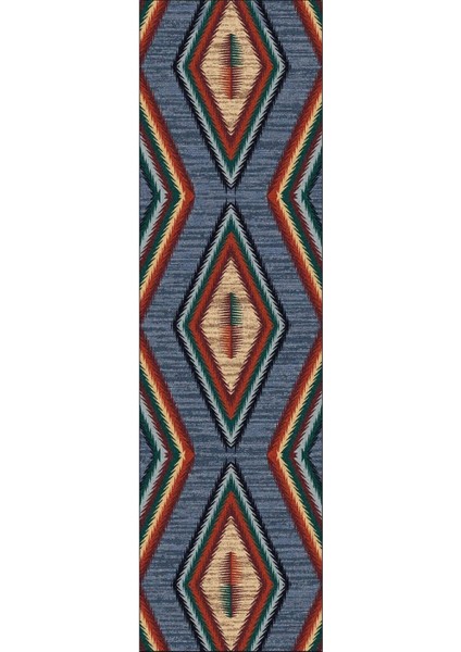 mira 1042 Geometrik Desen Çok Renkli Dokuma Taban Halı modelleri