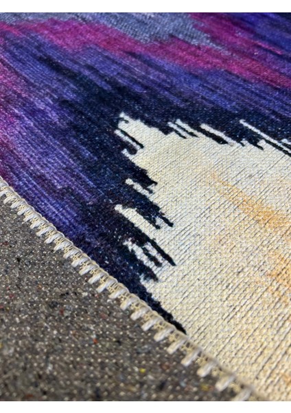 Mira 1039 Zigzag Temalı Çok Renkli Tasarım Dokuma Taban Halı fiyatları