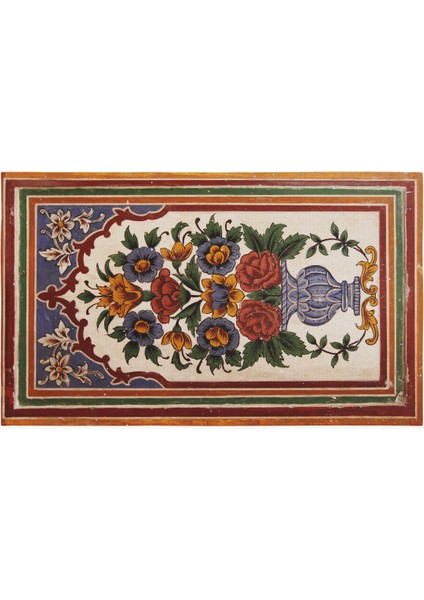 mira 976 Vazoda Çiçekler Temalı Renkli Dokuma Taban Halı fiyatları