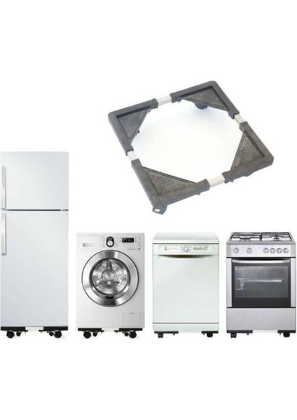 Portatif Çamaşır Makinası ve Buzdolabı Altlığı