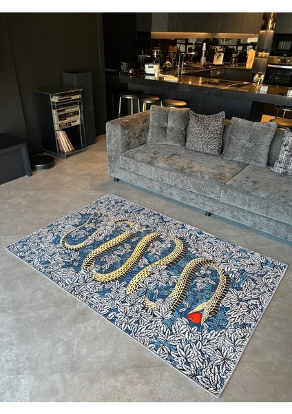 Mira 876 Yılan Temalı Çok Renkli Modern Halı fiyatları