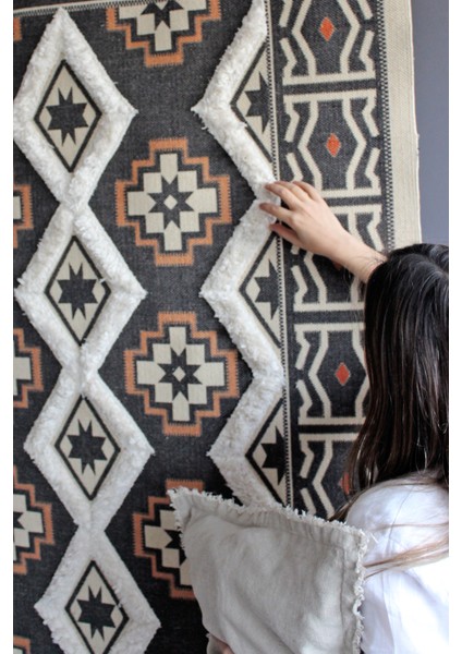 Rustik 4032 Etnik ve Geometrik Desen Kilim