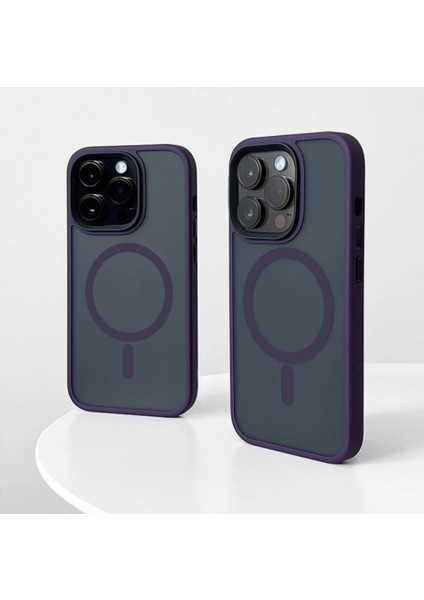 Apple iPhone 13 Pro Max Magsafe Soft Koruma Kılıf Yüksek Kalite Voyo