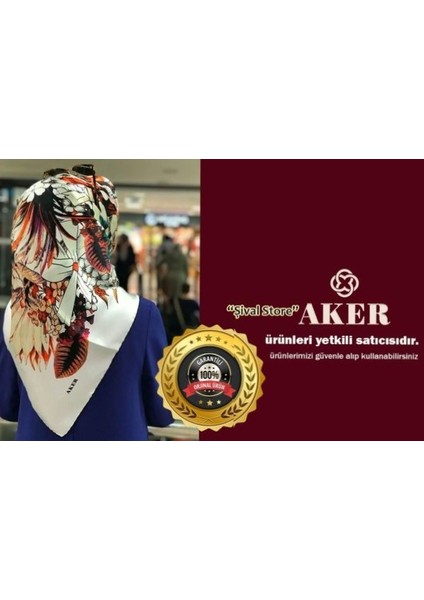 Kadın Polyester Twil Eşarp