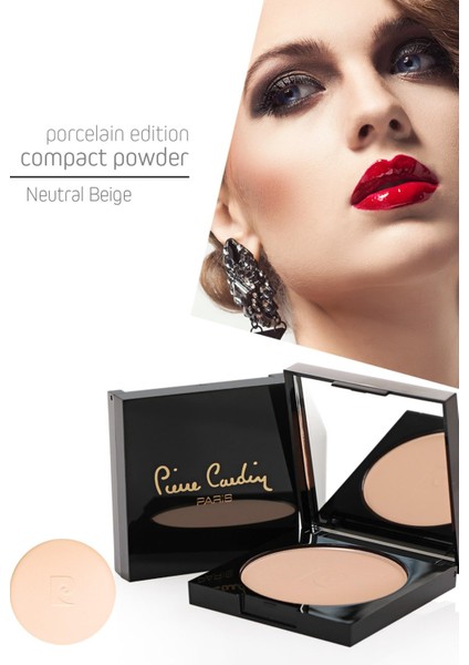 Porcelain Edition Compact Powder - Pudra - Neutral Beige